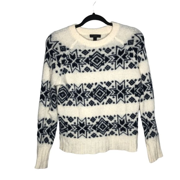 J. Crew Sweaters J Crew Fair Isle Striped Sweater Poshmark